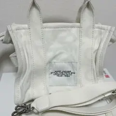 マークジェイコブス モノグラム トートバッグ ホワイト 最終値下げ