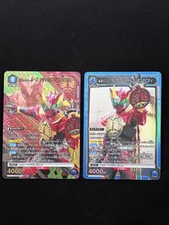 オーズ タジャドルコンボエタニティ SR パラレル 2枚セット ユニオンアリーナ