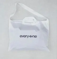 ホワイト everyone adidas エコバッグ
