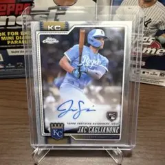 Jac Caglianone オートグラフ サイン Topps series1 - メルカリ