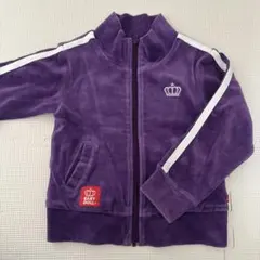 BABYDOLL ベロア生地 パーカー トップス アウター 100