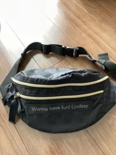 美品・お買い得◆Lindsayリボン付きウエストバッグ◆のサムネイル