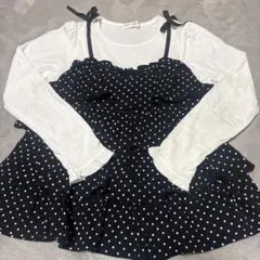 ⭐︎mezzo piano ⭐︎ドット柄カットソー 135