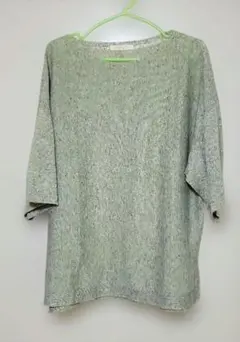 chocol raffine robe サマーニット 杢グリーン Freeサイズのサムネイル