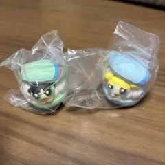 きゃらまかろん　パワーパフガールズ バターカップ、バブルス