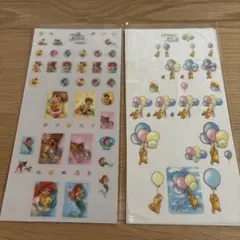 ディズニーキャラクターシール 2シートセット