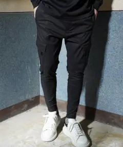 LUXE/R GOLF ストレッチ布帛カーゴパンツ 45940BKXL