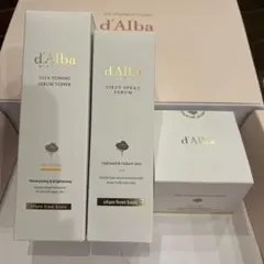 ダルバ　セット　 スキンケア　トナー　セラム　クリーム　ポーチ　キーリング