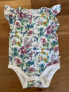 babyGap ロンパース 花柄 6-12ヶ月