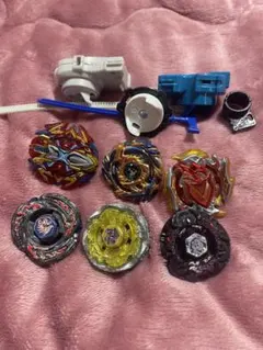 ベイブレード セット 8個 ベイランチャー付き