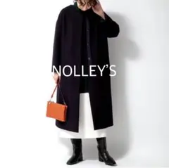 NOLLEY'Sロングコート黒 2026年最新】NOLLEY'S レディース ロングコートの人気アイテム - メルカリ