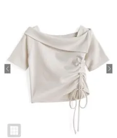 GRL オフショルドロストテレコトップス[tu1653]