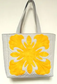 ハワイアンキルト　トートバッグ