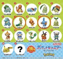 ポケットモンスター チョコエッグ キモリ ミズゴロウ セット