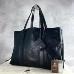 美品【土屋鞄製造所】ビジネストートバッグ　アルマス バッファロー　ブラック. アルマス バッファロービジネストート