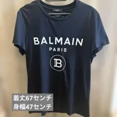 BALMAIN PARIS ダメージ加工 Tシャツ イタリア製 綿100% - メルカリ