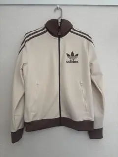 古着 80s アディダス デサント製 トラックジャケット ブラウン