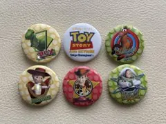トイストーリー　缶バッジ　6点セット