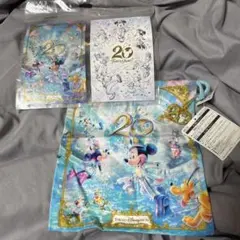 ディズニーシー20周年　きんちゃく ポストカード タイムトゥシャイン