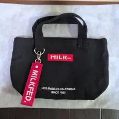 MILK FED. ブラックミニトートバッグのサムネイル