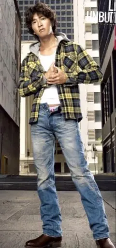Levi's 501 ストレートデニム ダメージ加工木村拓哉着用08501