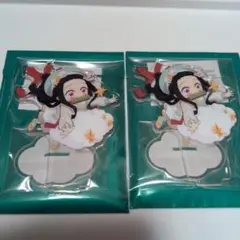 鬼滅の刃　クリスマス2024 禰豆子 アクリルスタンド 2個セット
