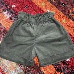 150cm キッズ コーデュロイキュロット 西松屋 ショートパンツ