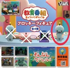 教育番組　フロッキーフィギュア　ガチャ　フィギュア　グッズ　Ｃ　タマしょんぼり