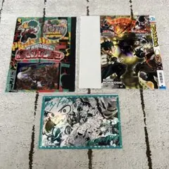 週間ジャンプ付録　僕のヒーローアカデミア　3点