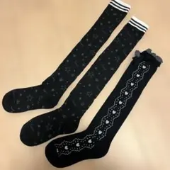 オーバーニーソックス　ハイソックス　16〜21