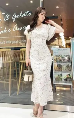 【新品未使用】LIP SERVICE カシュクールマーメイドラインワンピース