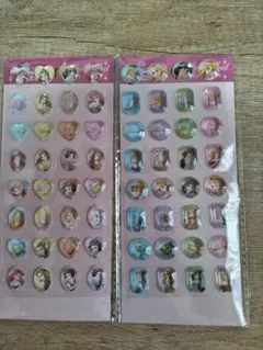 ☆ディズニープリンセス☆ストーンシール 2シートセット