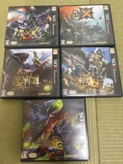 モンスターハンター 3DS ソフト 4本セット - メルカリ