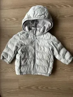 ユニクロダウン　サイズ80 フード取り外し可