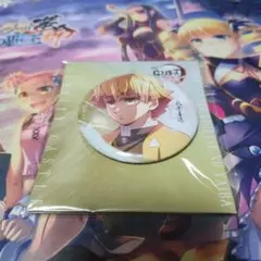 【グッズ】鬼滅の刃　我妻善逸　缶バッジ