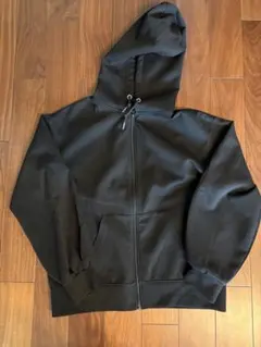 しまむら 黒 フルジップ パーカー L