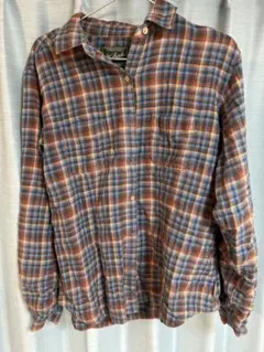 フランネル チェックシャツ 古着 ヴィンテージ cityboy グランパコア