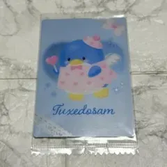 サンリオ タキシードサム ウエハース カード　水色