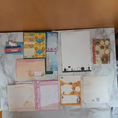 平成当時 平成レトロ　メモ・便箋・封筒　バラのまとめ売り