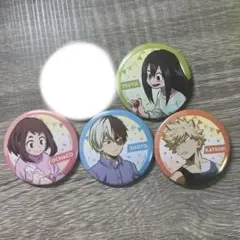ヒロアカ 缶バッジ 4点セット