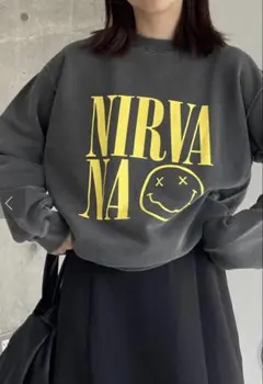 GOODROCKSPEED NIRVANA 新品タグ付き スウェット レディース