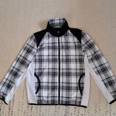 Paradiso チェック柄 ジップアップジャケット M
