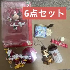 ディズニー　ガチャガチャ　カプセルトイ　オーナメント　ミニー　セット