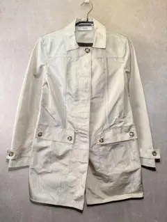 PRADA プラダ シルク ナイロンジャケット 38 ベージュ イタリア製