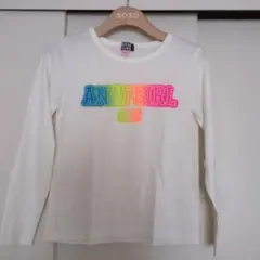 ANAP GIRL 長袖カットソー ホワイト