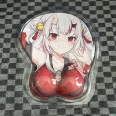 ホロライブ 百鬼あやめ 誕生日記念2021 おっぱいマウスパッド