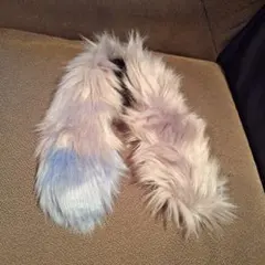 MOONBAT ムーンバット　マフラー　ショール　フォックスファー　リアルファー