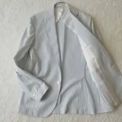 PARTHENOPE NAPOLI テーラードジャケット ストライプ リネンのサムネイル