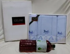 可*き様 箱入保存品 CELINE セリーヌ バスタオル1枚+フェイスタオル2枚