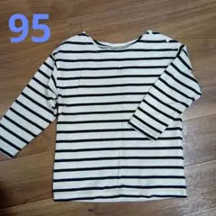 未使用品DAILY LINE futa futa ストライプ Tシャツ 95